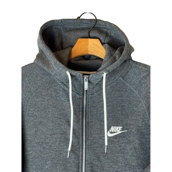 Nike Black and Gray Sweatshirt Hoodie - Picture 4 of 11